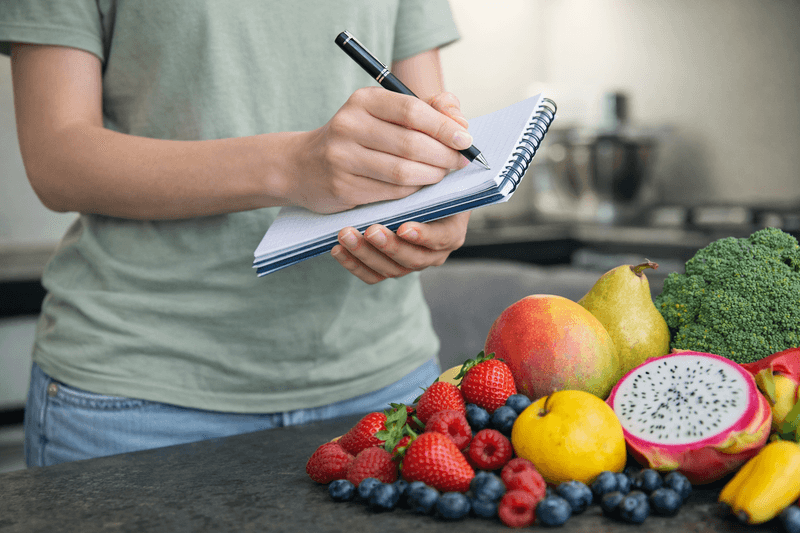 Planificación de menú y lista de la compra con nutricionista en Esplugues